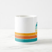 Mug Coucher de soleil rétro 74 (Centre)