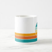 Mug Coucher de soleil rétro 78 (Centre)