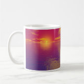 Mug Coucher de soleil rouge (Gauche)