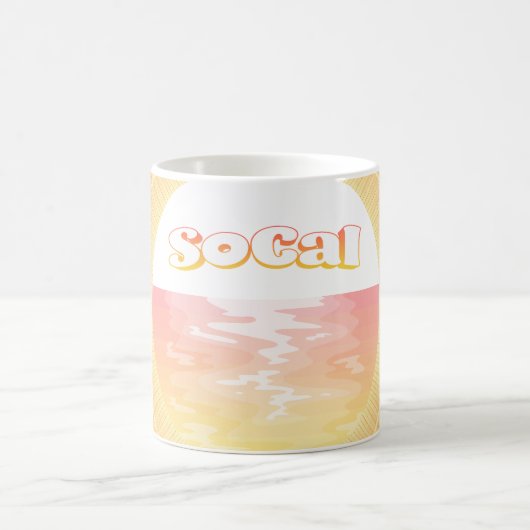 Mug Coucher de soleil SoCal (Centre)