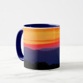 Mug Coucher de soleil sur Blue Ridge Parkway (Devant gauche)