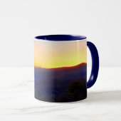 Mug Coucher de soleil sur Blue Ridge Parkway (Devant droit)
