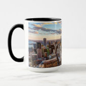 Mug Coucher de soleil sur Chicago (Gauche)