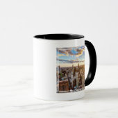 Mug Coucher de soleil sur Chicago (Devant droit)