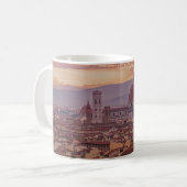 Mug Coucher de soleil sur Florence, Italie (Devant gauche)