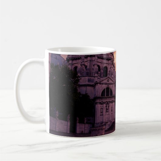 Mug Coucher de soleil sur la basilique de Venise (Gauche)