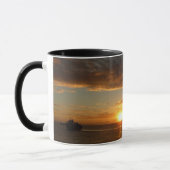 Mug Coucher de soleil sur la mer II (Gauche)
