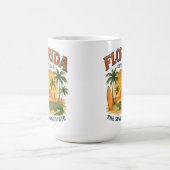 Mug Coucher de soleil sur la plage de Floride Alligato (Centre)