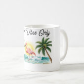 Mug Coucher de soleil sur la plage tropicale du Flaman (Devant droit)