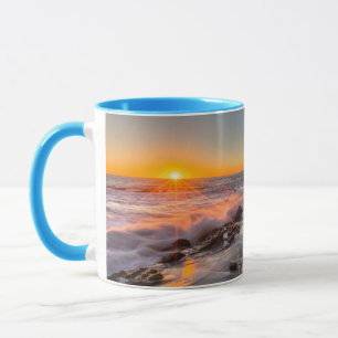 Mug Coucher de soleil sur la plage Victoria