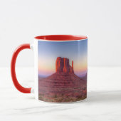 Mug Coucher de soleil sur la vallée du Monument en Ari (Gauche)
