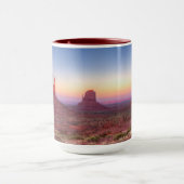 Mug Coucher de soleil sur la vallée du Monument en Ari (Centre)