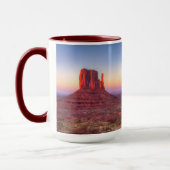 Mug Coucher de soleil sur la vallée du Monument en Ari (Gauche)