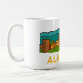 Mug Coucher de soleil sur l'Alhambra 2 (Gauche)