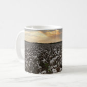 Mug Coucher de soleil sur le champ de coton (Devant gauche)