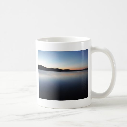 Mug Coucher de soleil sur le lac Arrowhead (Droite)