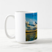 Mug Coucher de soleil sur le lac Pepin : l'heure dorée (Gauche)