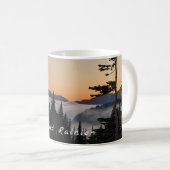 Mug Coucher de soleil sur le Mont Rainier (Devant droit)