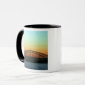 Mug Coucher de soleil sur le pont de Sydney Harbour, A (Devant gauche)