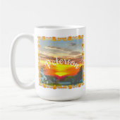 Mug Coucher de soleil sur le toit 2295 (Gauche)