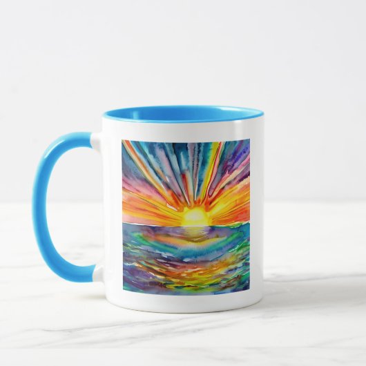 Mug Coucher de soleil sur l'eau (Gauche)