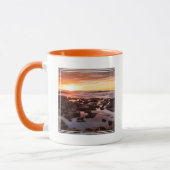 Mug Coucher de soleil sur les bassins de marée (Gauche)