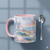 Mug Coucher de soleil sur les dunes de la maisonnette 