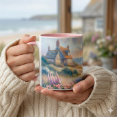 Mug Coucher de soleil sur les dunes de la maisonnette 