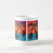 Mug - Coucher de soleil sur l'île tropicale (Centre)