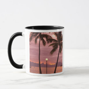 Mug Coucher de soleil sur Moorea depuis Sofitel Maeva 