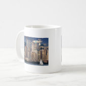 Mug Coucher de soleil sur New York (Devant gauche)
