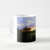 Mug Coucher de soleil sur Pond (Devant gauche)