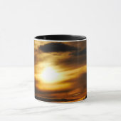 Mug Coucher de soleil sur Santa Fe (Centre)