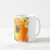 Mug Coucher de soleil tropical (Devant droit)