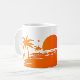 Mug Coucher de soleil tropical