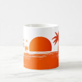 Mug Coucher de soleil tropical (Centre)