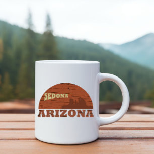 Mug Coucher de soleil vintage Arizona Sedona