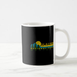 Mug Coucher de soleil vintage sur les montagnes du par
