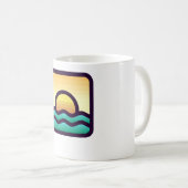 Mug Coucher du soleil (Devant droit)