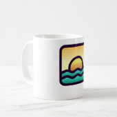 Mug Coucher du soleil (Devant gauche)
