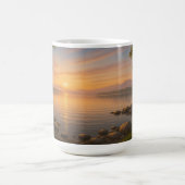 Mug Coucher du soleil au bord du lac (Centre)