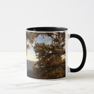 Mug Coucher du soleil au-dessus de canyon grand