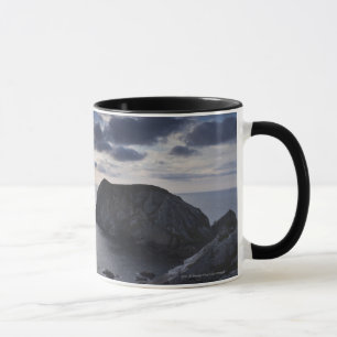 Mug Coucher du soleil au-dessus du littoral irlandais