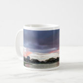 Mug Coucher du soleil au-dessus du parc (Devant gauche)