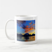 Mug Coucher du soleil au-dessus du Tetons (Gauche)