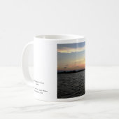 Mug Coucher du soleil, banc de sable de palétuvier, (Devant gauche)