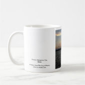 Mug Coucher du soleil, banc de sable de palétuvier, (Gauche)