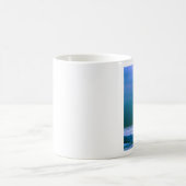 Mug Coucher du soleil bleu (Centre)