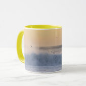 Mug Coucher du soleil chez Rockaway (Devant gauche)