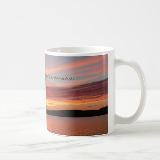 Mug Coucher du soleil d'Adirondack (Droite)